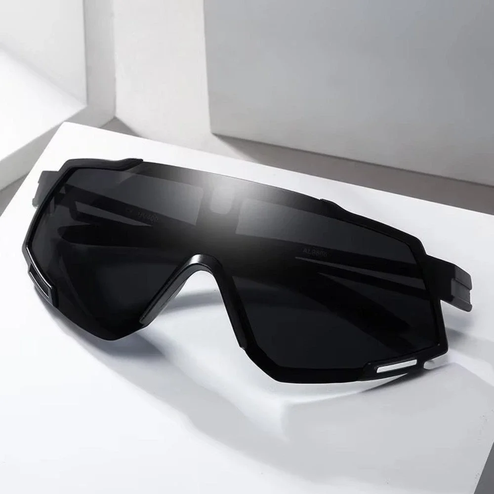 Men‎ Sports Sunglasses Black Lens Outdoor Driving Golfing Fishing Skiing Fashion